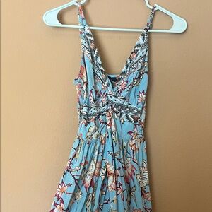 Floral V-Neck Dress
